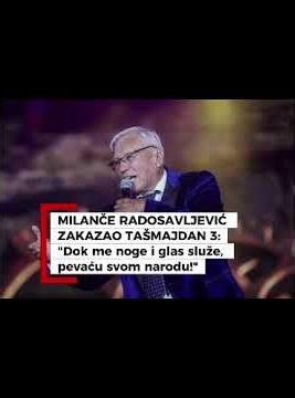 MILANCE RADOSAVLJEVIC KIDA - TRECI KONCERT NA TASU #estrada #estradaekstra