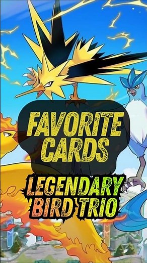 Pokemon Legendary Birds Cards Hit Different ⚡🔥 ❄️