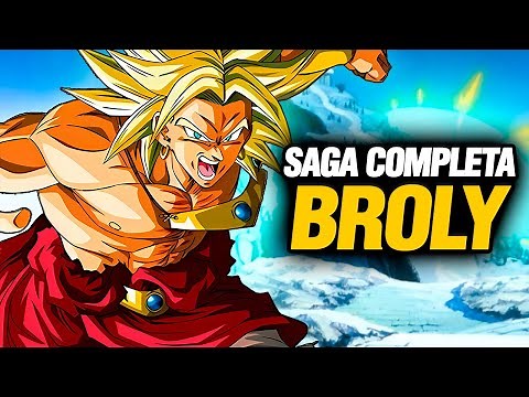 🔴Saga de Broly "El Saiyajin LEGENDARIO" en 1 VIDEO | Dragon Ball Resumen