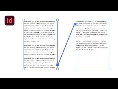 How to Thread Text Boxes in InDesign