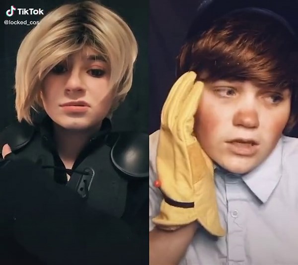 Sergeant Calhoun and Fix-It Felix Closet Cosplay Duet