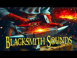 Medieval Blacksmith Sounds | Relaxing Sounds
