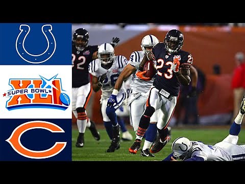 Colts vs Bears Super Bowl XLI