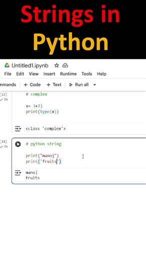 Day 4: Strings & String Operations in Python #coding #pythonanddjangofullstackwebdeveloper #python