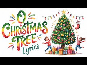 O Christmas Tree | Fun & Upbeat Christmas Song with Lyrics | Sing-Along Christmas Classic