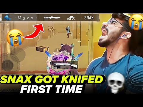 Snax Got KNIFED First Time💀 Aise Teammates Ho To Dushmano Ki Zaroorat Nhi😭