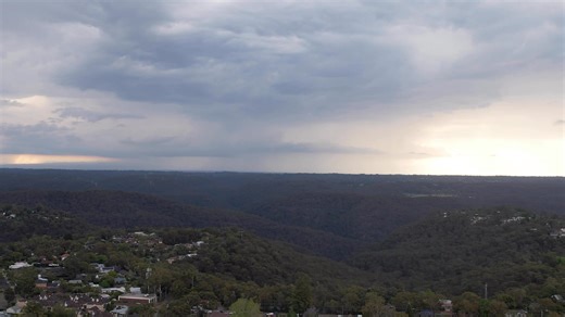 Lightning crashes over the Blue Mountains National Park and Yengo Wilderness Area. | James L Morris