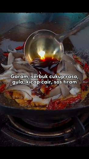 Resepi cendawan tiram kelabu goreng cili kering mudah dan sedap #cendawantiram #resepicendawantiram #resepicendawan #resepicendawangoreng | Koleksi Resepi Mudah