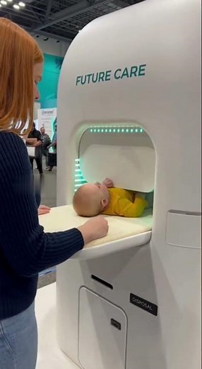 Dubai’s Newest AI Diaper Changer Will Shock You👶 AI Baby Diaper Changer 3.0💇‍♀️Dubais Future Is here