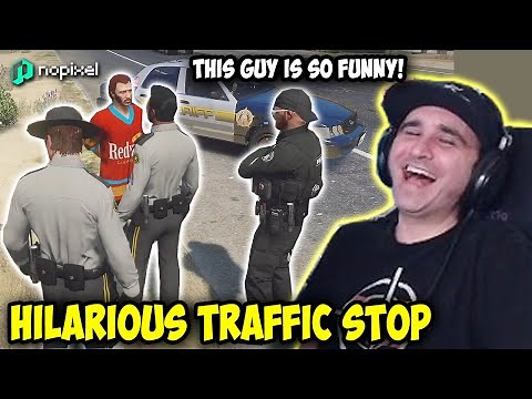 Summit1g HILARIOUS TRAFFIC STOP! | GTA 5 NoPixel RP