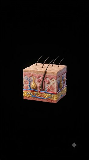 🧬 Have you ever wondered what's beneath your skin?