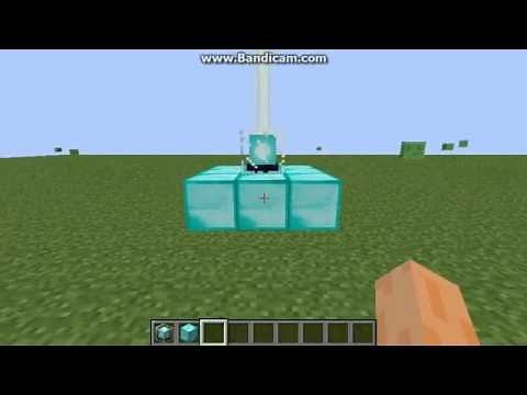 Minecraft How to make a laser beacon