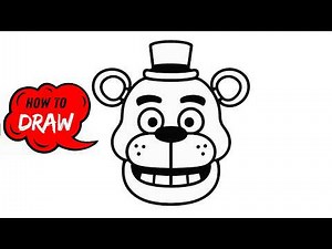 How to Draw Freddy Fazbear Step-by-Step | Easy Five Nights at Freddy’s Drawing Tutorial