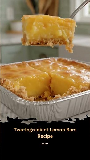 Two-Ingredient Lemon Bars