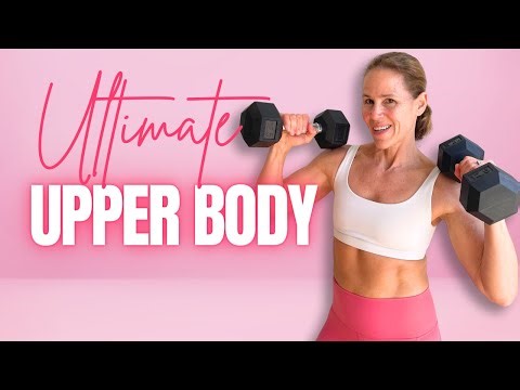 40 MIN Ultimate Upper Body Workout | with ABS | LIVE with Michelle