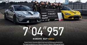 Xiaomi SU7 Ultra sets a new Nürburgring record for a production electric car
