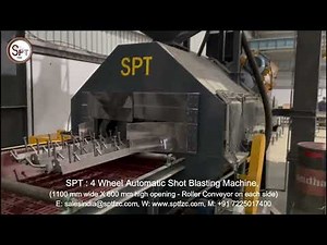 SPT : 4 Wheel Automatic Shot Blasting Machine.....