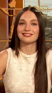 Maddie Ziegler dressed up as Drew for Halloween! | The Drew Barrymore Show
