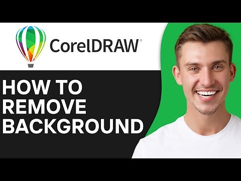 How To Remove Background of an Image in Coreldraw (2O25) | Full Guide