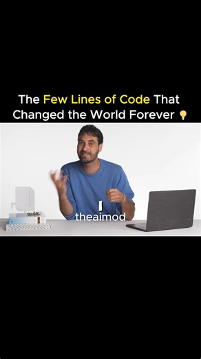 The AI Mod on Instagram: "What’s the shortest piece of code that changed the world? 🤔 According to Stanford professor Chris Piech, it’s backpropagation — a few simple lines of math-powered code that gave rise to modern artificial intelligence. 🧠 Backpropagation is the mechanism that allows AI to learn from its mistakes. When an AI model sees a picture of a cat and gets it wrong, backprop tells it exactly how to adjust its internal “brain” to do better next time. This feedback loop — rooted in 