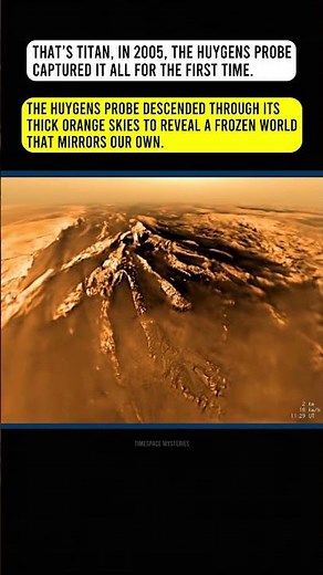 Huygens Probe Lands on Titan |Saturn's Mysterious Moon