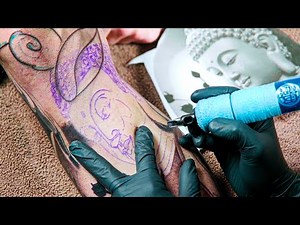 2 DAYS TATTOO TIMELAPSE 4K! | Hyper-Realistic Leg Sleeve