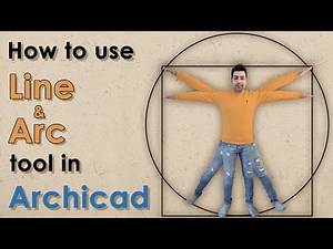Archicad - How to work with line and arc tool [tips and tricks]