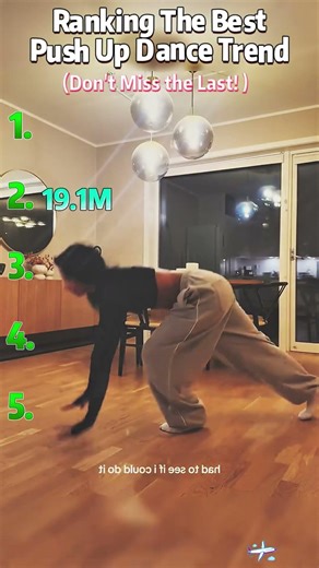 Ranking The Best Push Up Dance Trend 👀💖 #shorts #pushupdance #dancetrend #viraldance #trending (2)