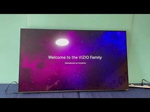 Vizio TV setup in Canada