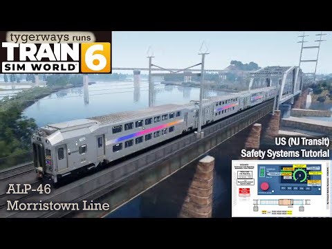 US Safety Systems: NJ Transit PTC (CSS/ATC Cab Signaling) | ALP-46 | Morristown Line (TSW6)