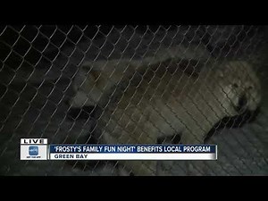 Howling with the wolves at the Bay Beach Wildlife Sanctuary