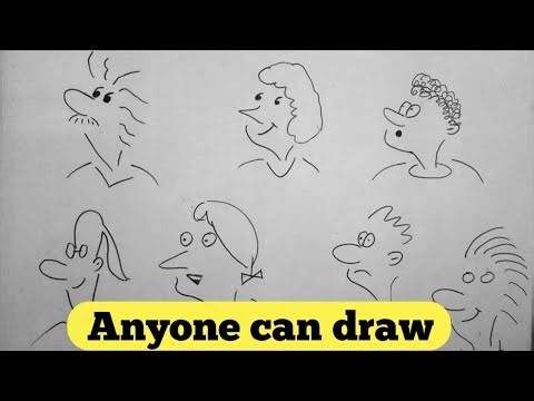 Anyone Can Draw Any Cartoon Easily | Make Animations | Exam Stress Release | Step by Step Tutorial