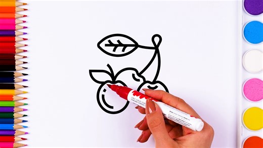 Different drawing designs for fun coloring sessions