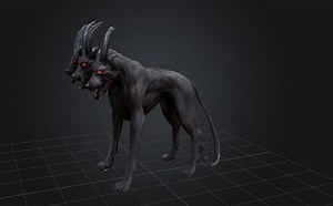DBX Cerberus Stl Obj Glb for 3D Print