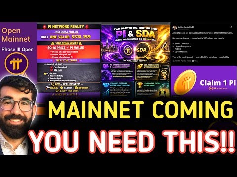 Pi Network Open Mainnet: PI NETWORK V23, PI DEX, dApps and The TRUTH About GCV $314,159