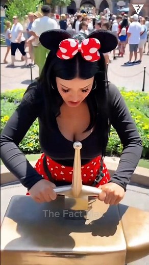 The Secret Behind Disneyland’s Sword in the Stone 😱 | Why Only Some People Can Pull It Out