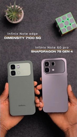 Infinix Note Edge Vs Infinix Note 60 Pro ⚡ Speed Test #shortsfeed #infinixnote60pro #shorts