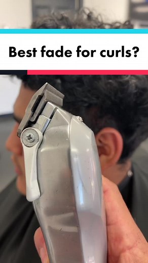 Best Fade Haircut Tutorial for Long Curly Hair | Barbertips