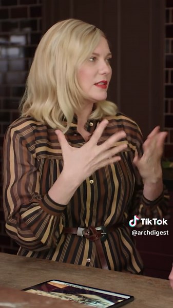 Kirsten Dunst Reveals Her Dark and Emotional Kitchen Design | Home Tour
