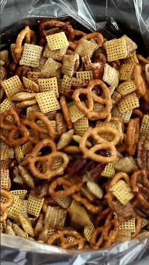 Pumpkin Spice Chex Mix Is Fall in a Bowl LINK IN DESCRIPTION #recipe #shorts