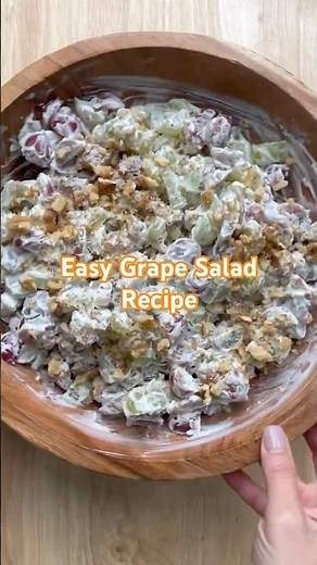 Easy Grape Salad Recipe