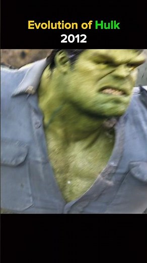 The Iconic Evolution Of Hulk ☠️ #shorts