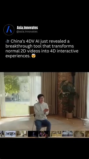 AI | Technology | Innovation | You can literally move the camera around in 3D space — zoom in, change your angle, or rewatch a scene from any perspective. It’s like... | Instagram