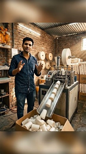 Paper Cup Making Machine Business | Paper Cup Manufacturing Business Idea |