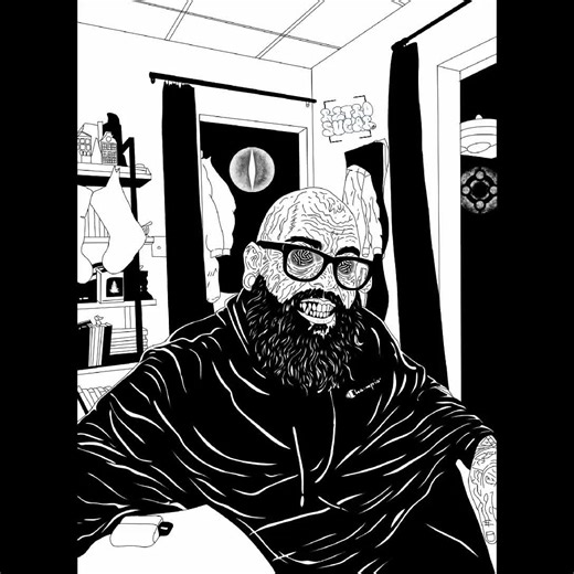 Transforming Photos into Horror Drawings in Procreate