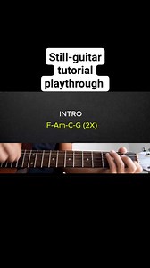 Still -Hillsong Worship guitar tutorial playthrough #guitartutorial #still #ghguitartutorial #reelsviralシ #fbreelsfypシ゚viralシ | GH Guitar Tutorial | Facebook