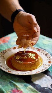 Chai Flan 🍮 ☕️ #cooking #asmrcooking #asmr #flan | Matt Broussard