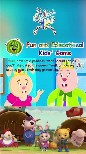 👑 A Princess for a Day | Bunny’s Royal Adventure! 🐰✨