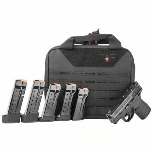 Smith & Wesson M&P9 Shield Plus, Optic Ready, 9MM Semi-Auto Pistol, 3.1" Barrel, Night Sights, 5 Magazines( 1-10rd, 2-13rd, 2-15rd), w/ Thumb Safety - 14455