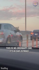 41K views · 57 reactions | Car puts on Christmas light show | Bright Side | Facebook